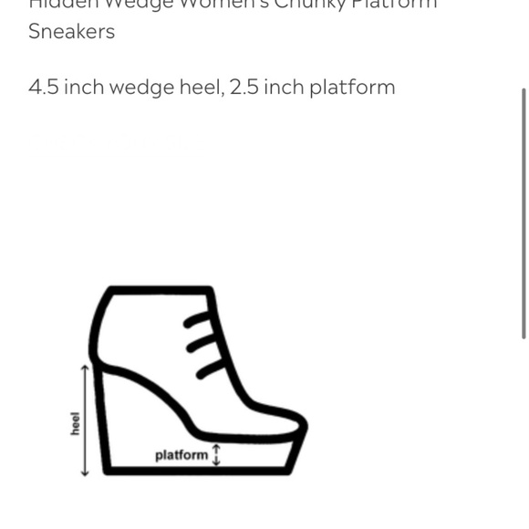 Women’s Wedge Platform Sneaker - Picture 5 of 6